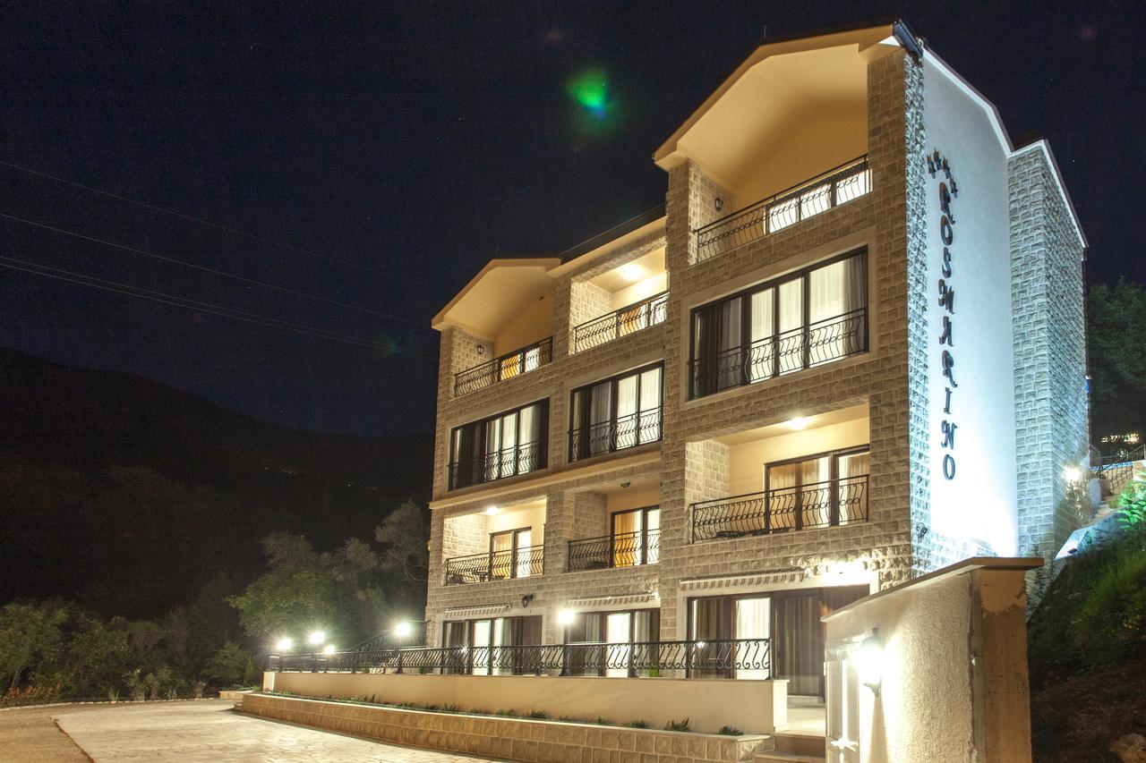 Ferienwohnung Rosmarino Sveti Stefan Exterior foto