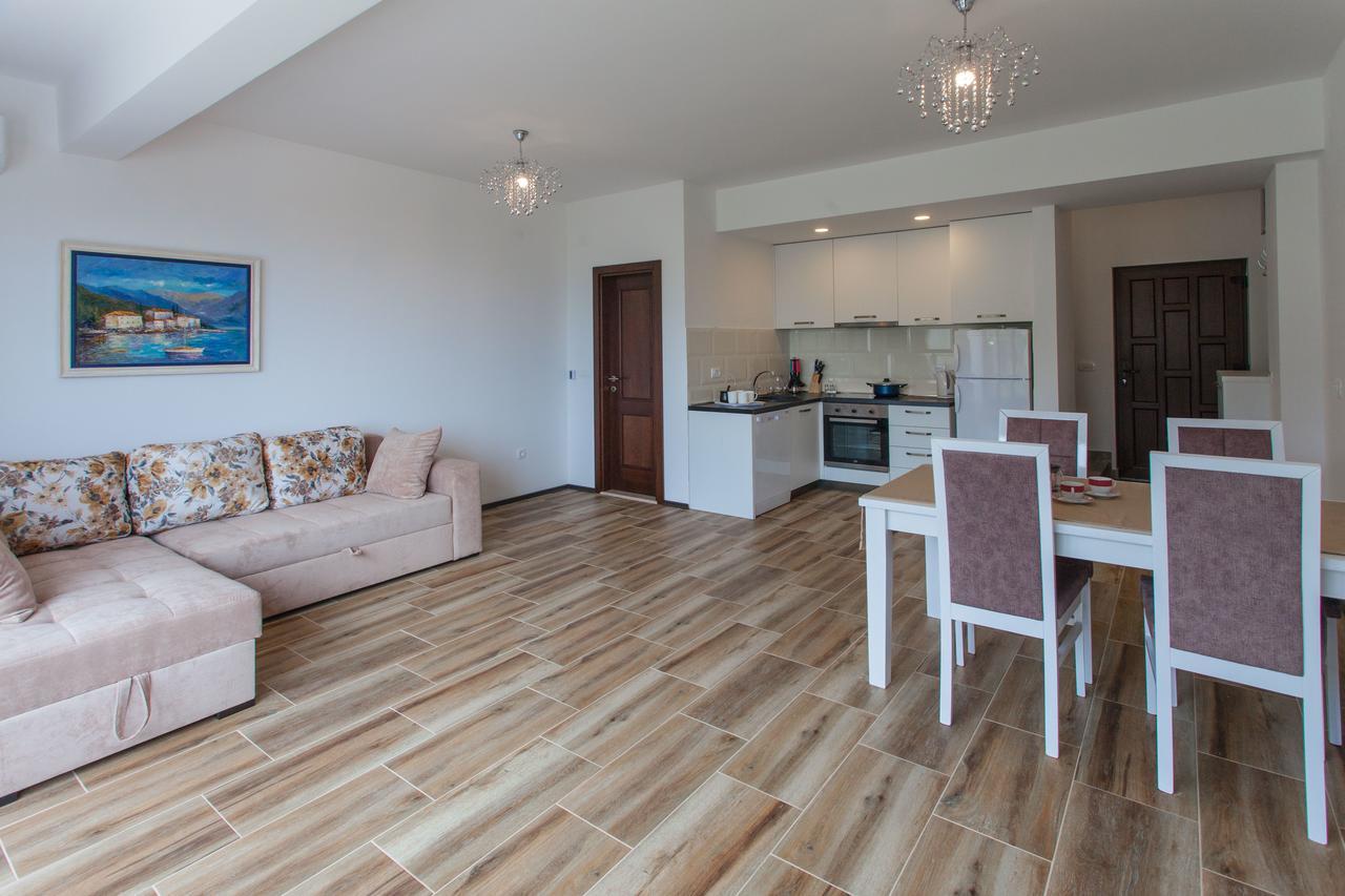 Ferienwohnung Rosmarino Sveti Stefan Exterior foto