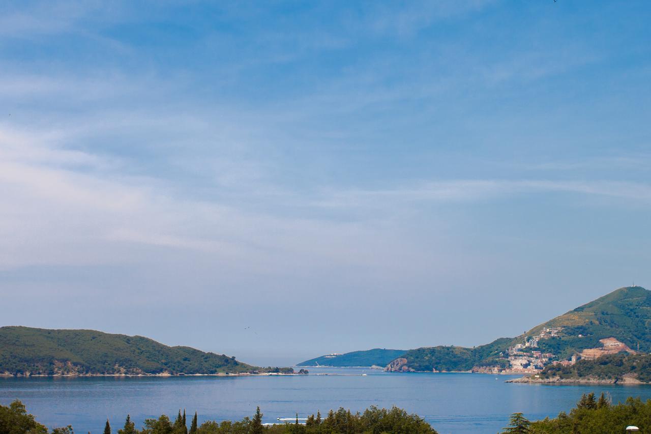 Ferienwohnung Rosmarino Sveti Stefan Exterior foto