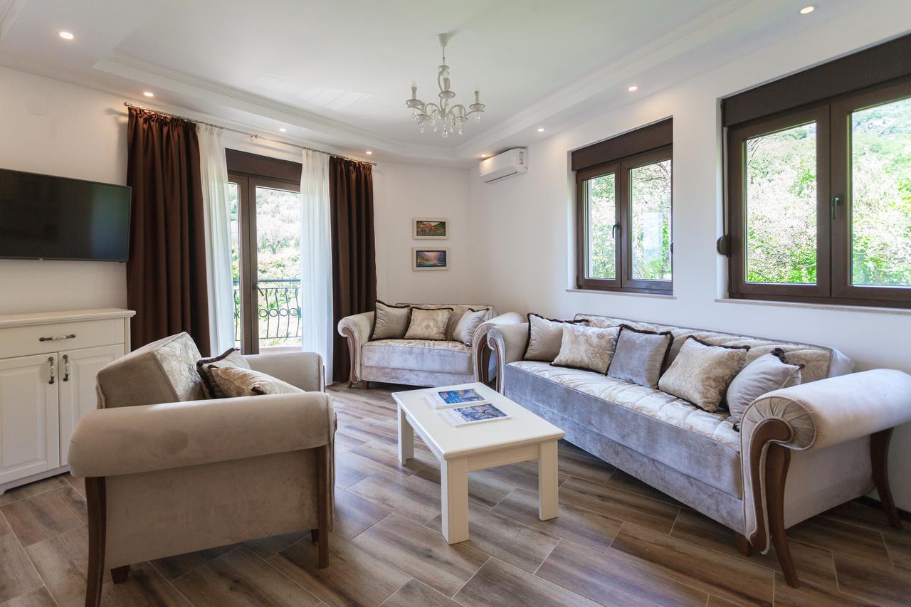 Ferienwohnung Rosmarino Sveti Stefan Exterior foto